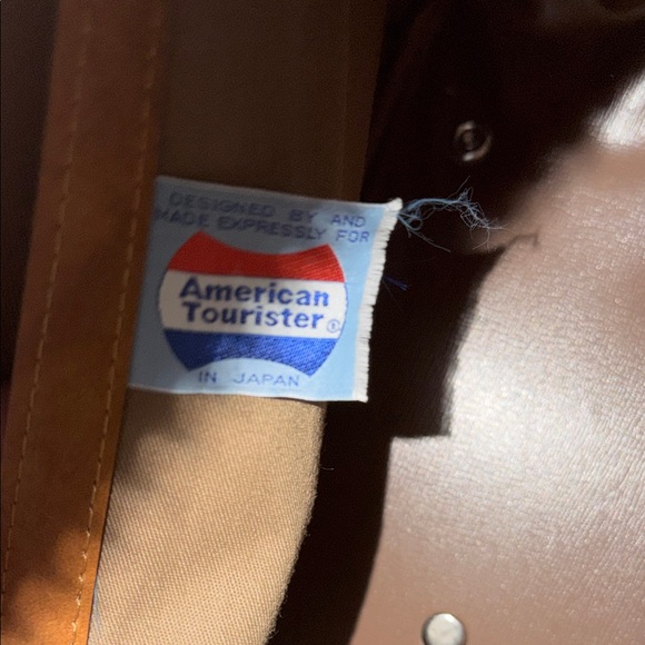 American Tourister Tan Men's Messenger Bag - Picture 4 of 5